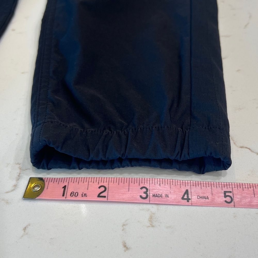 Eddie Bauer First Ascent Black Lightweight Pull-On Hiking Jogger Pants Size 8 - Picture 12 of 12